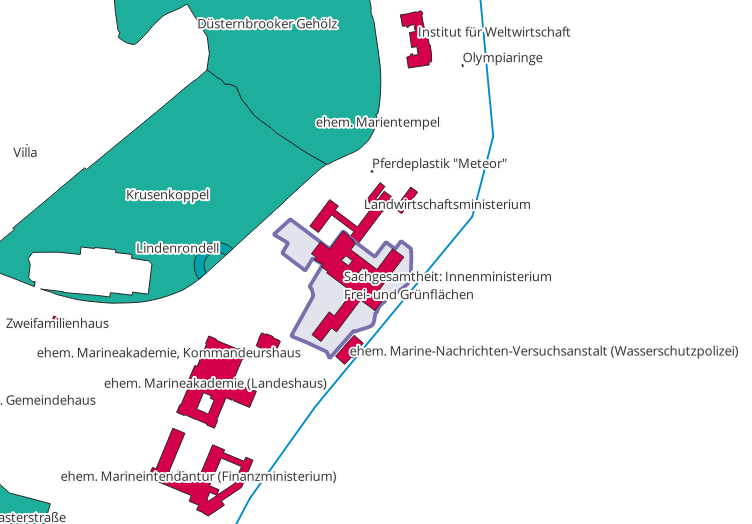 Denkmalliste mit Geodaten